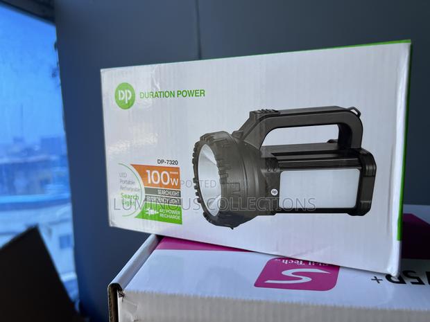 100watts Powerful Torch For. Home Use and Outdoor Use. Rechargeable
