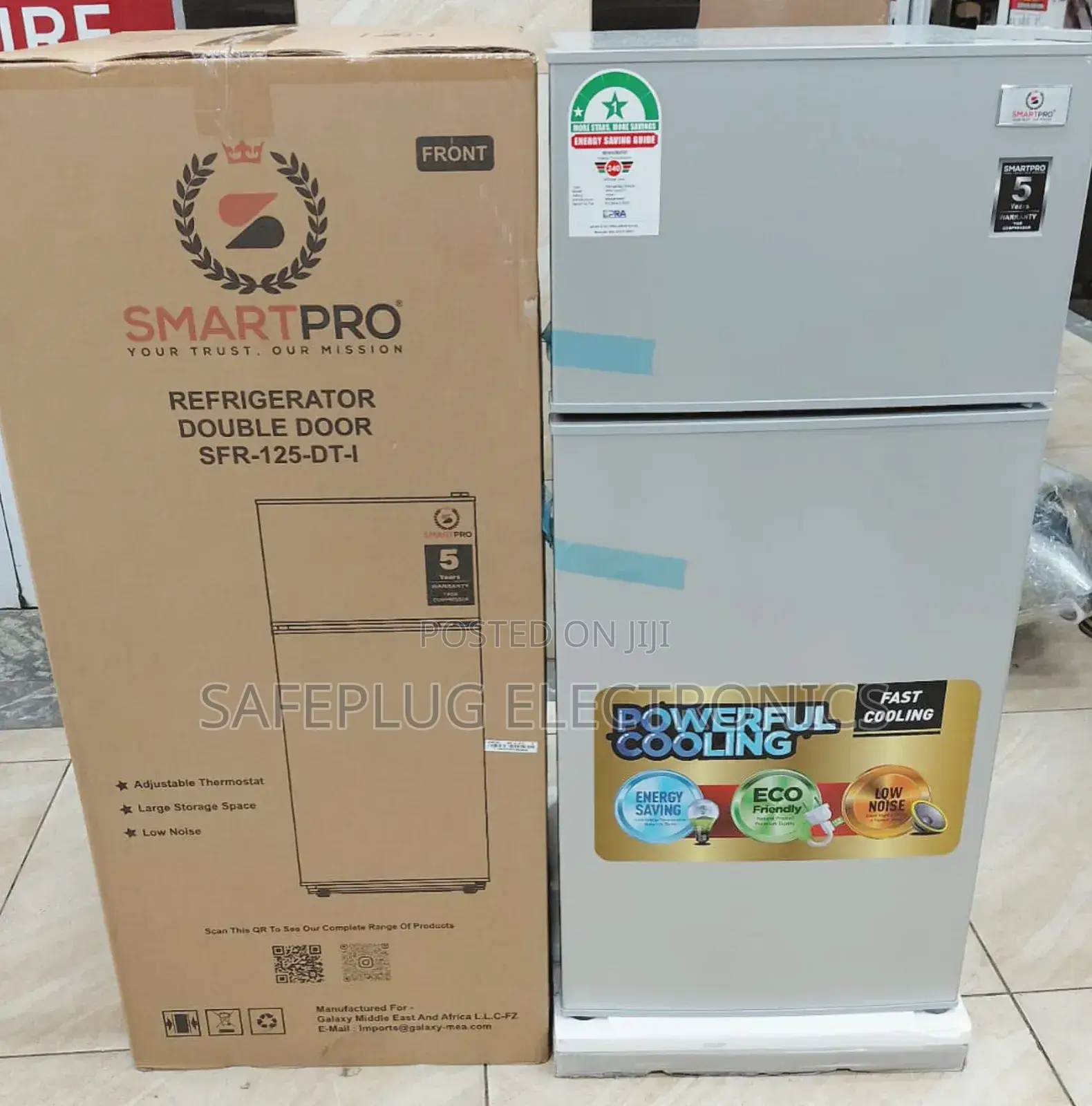 Smartpro 95 Litres SFR-125-Dt-I Top Mount Freezer