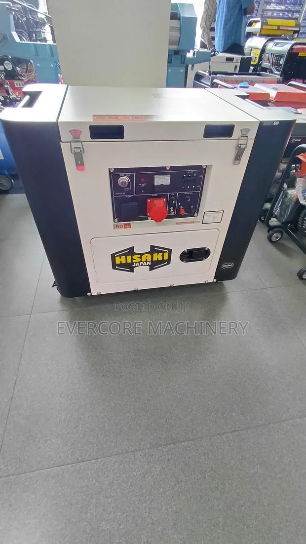 Hisaki Japan 10kva Diesel Silent Generator. - thumbnail 4