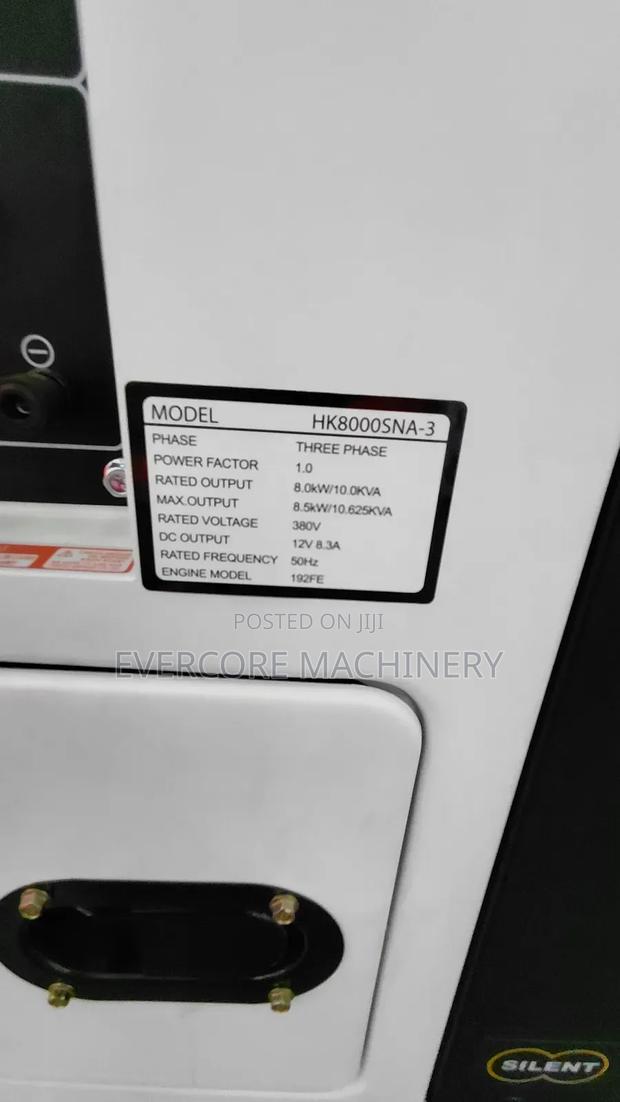 Hisaki Japan 10kva Diesel Silent Generator. - thumbnail 5