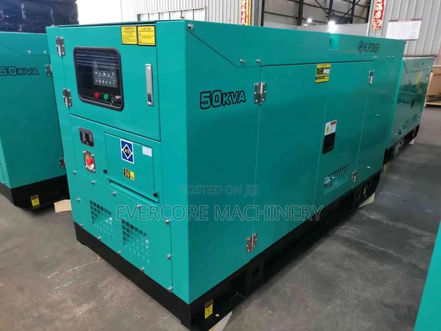 Hl Power 50kva Diesel Silent Generator With Inbuilt Automatic Switch. - thumbnail 2