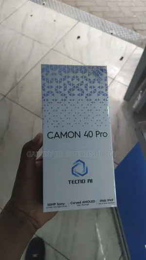 New Tecno Camon 40 Pro 256 GB Black