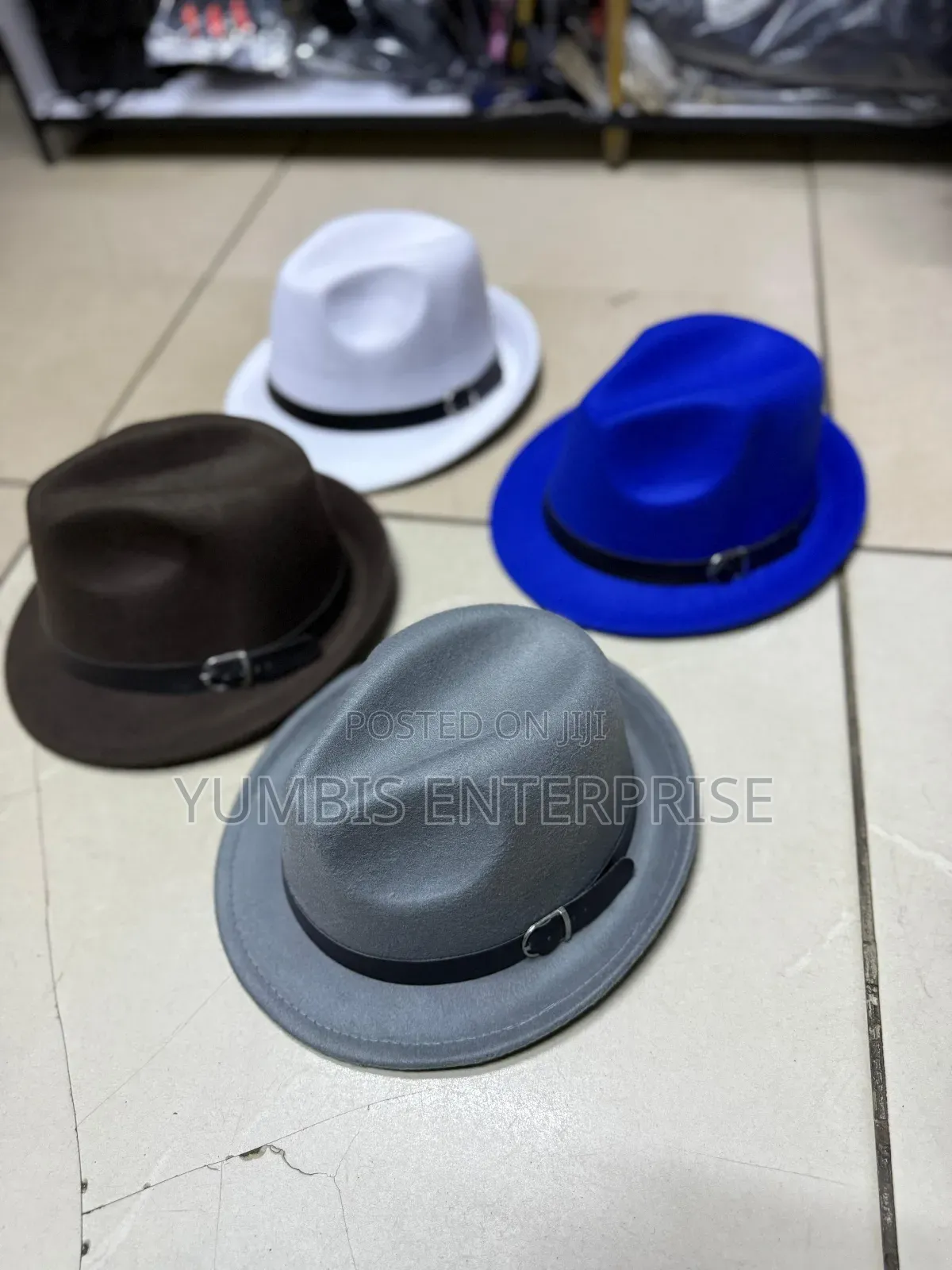 Small Brim Papa Fedora Hat at 600