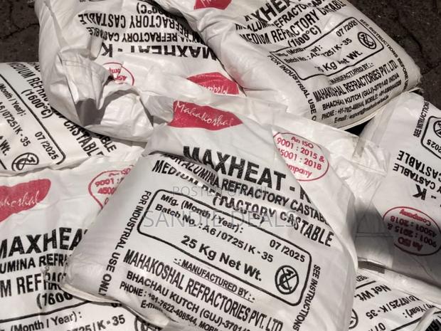 Maxheat K High Alumina Refactory Castable