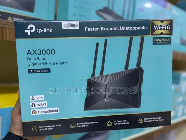 Tp-link Archer Ax53 Ax3000 Wireless Dual Band Gigabit Wi-fi 6 Rounter