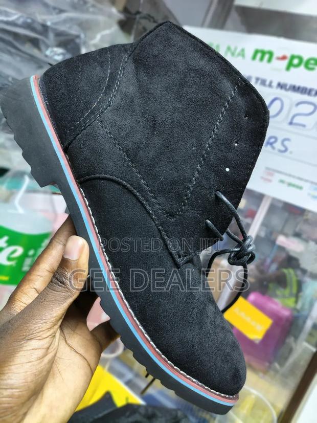 Laced Suede Chelsea Boots, Men Boots