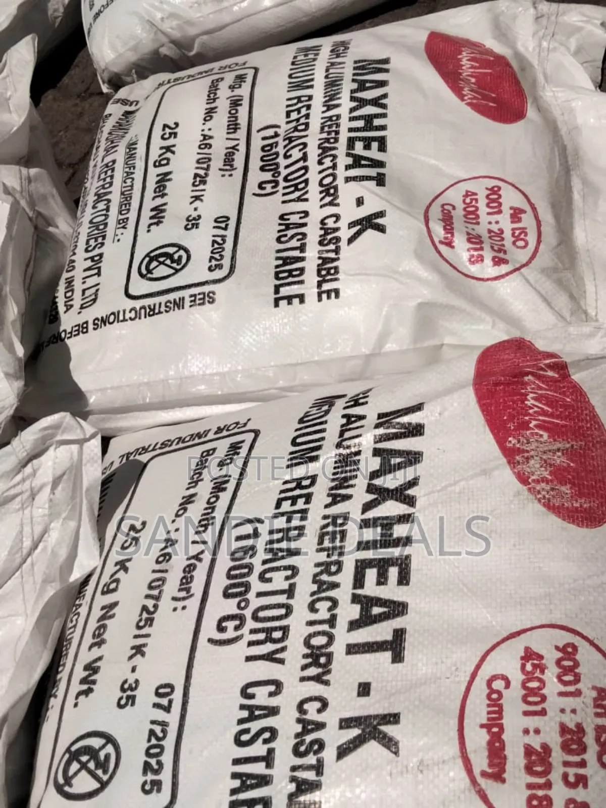 Kin High Temperature Cement Maxheat K