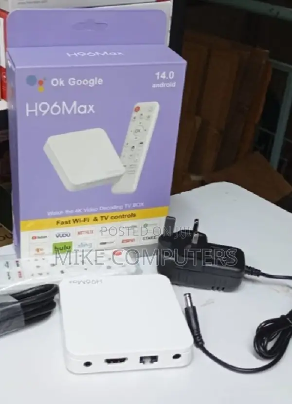 H96 Max 2gb Ram 16gb Storage Android 14