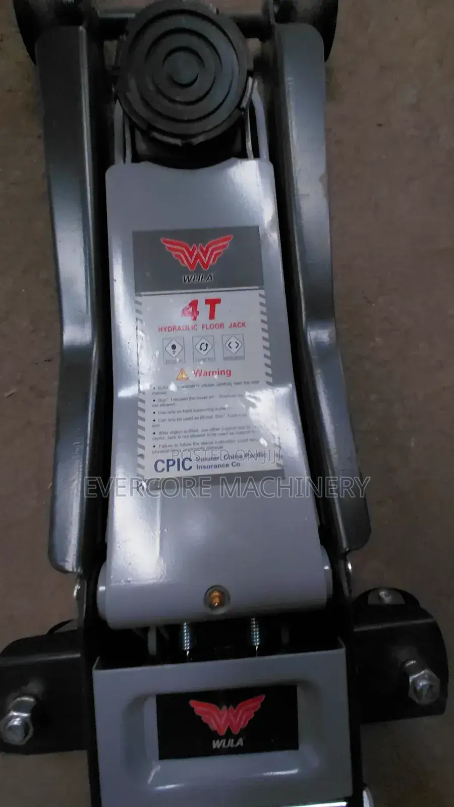 Heavy Duty 4000kg(4t) Hydraulic Trolley Jack