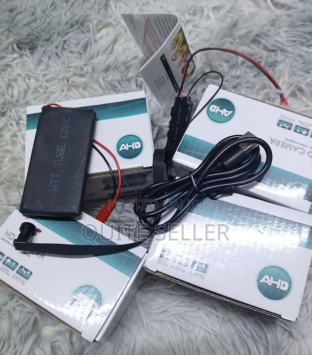 New Wifi Pinhole Camera Dc Battery With Micro Sd Card Slot