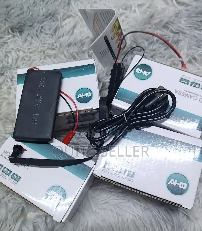 New Wifi Pinhole Camera Dc Battery With Micro Sd Card Slot