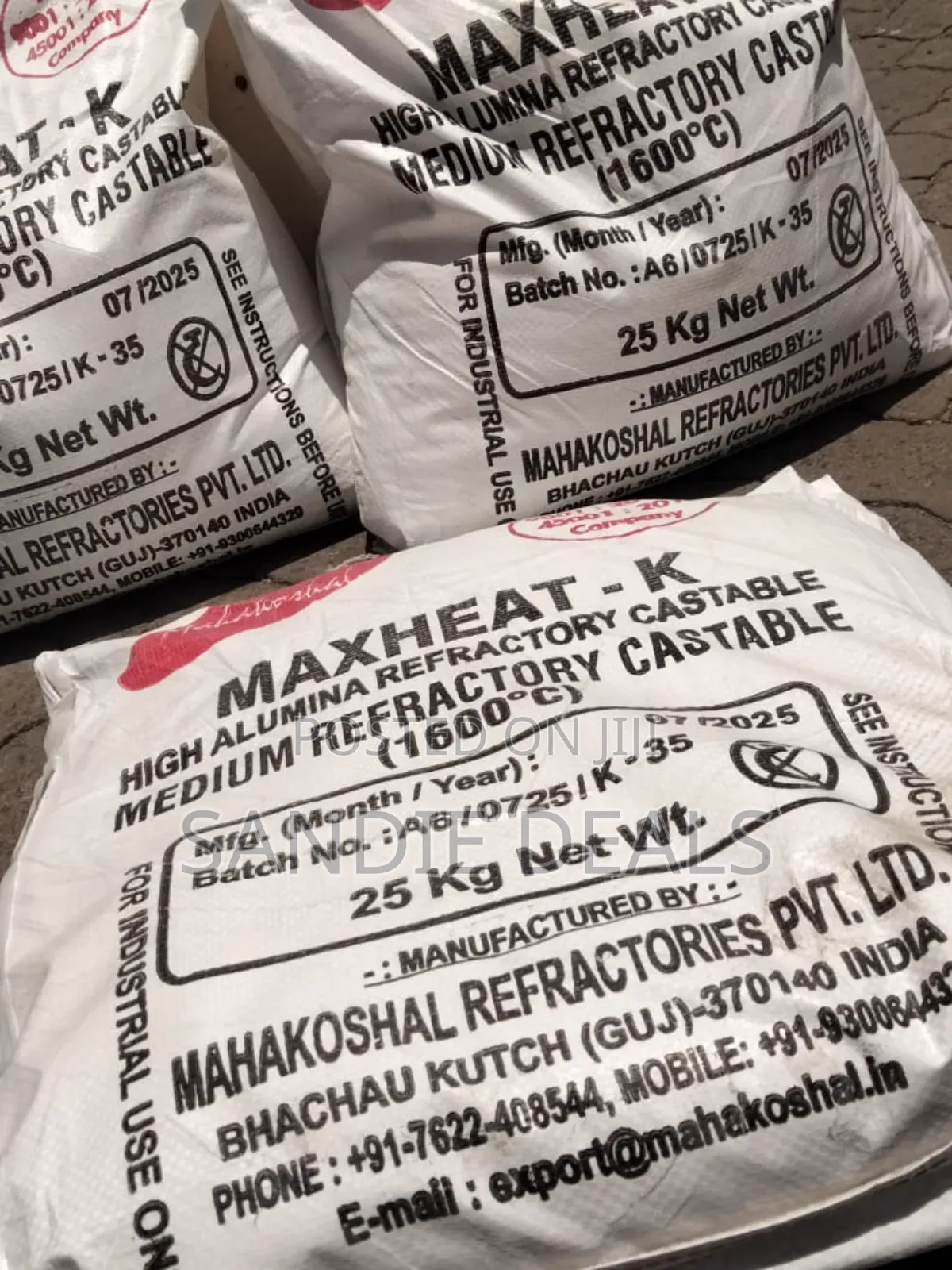 Firebrick Cement Maxheat_k