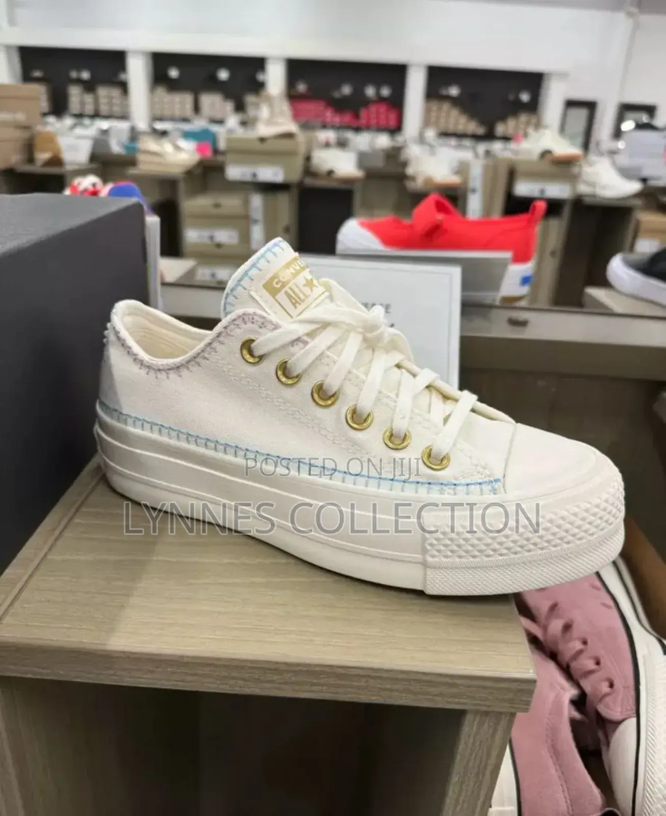 Converse Chuck Taylor All Star Lift Stich Low Cut ,Sizes 38-45