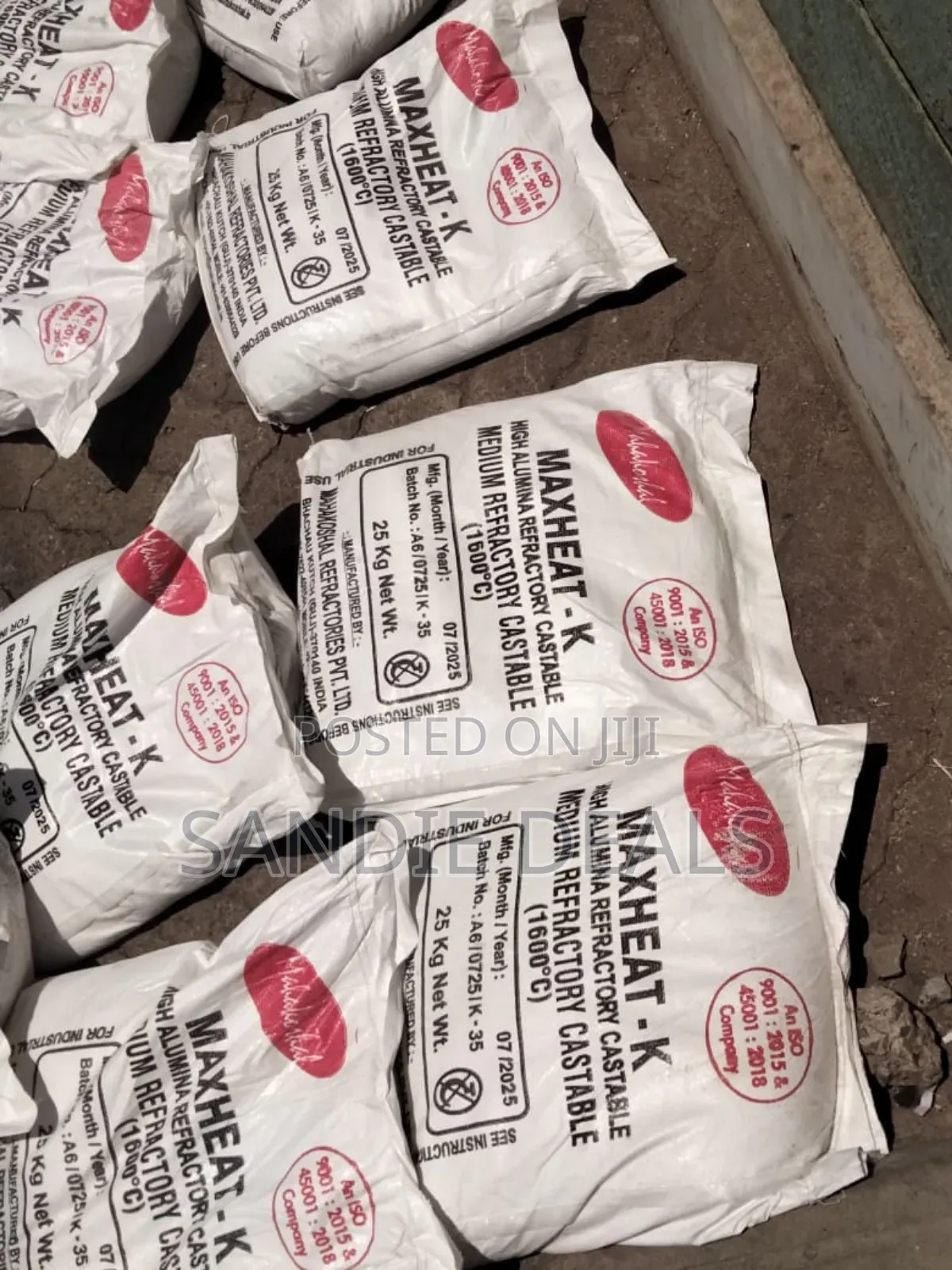 Klin Castable Cement Maxheat K
