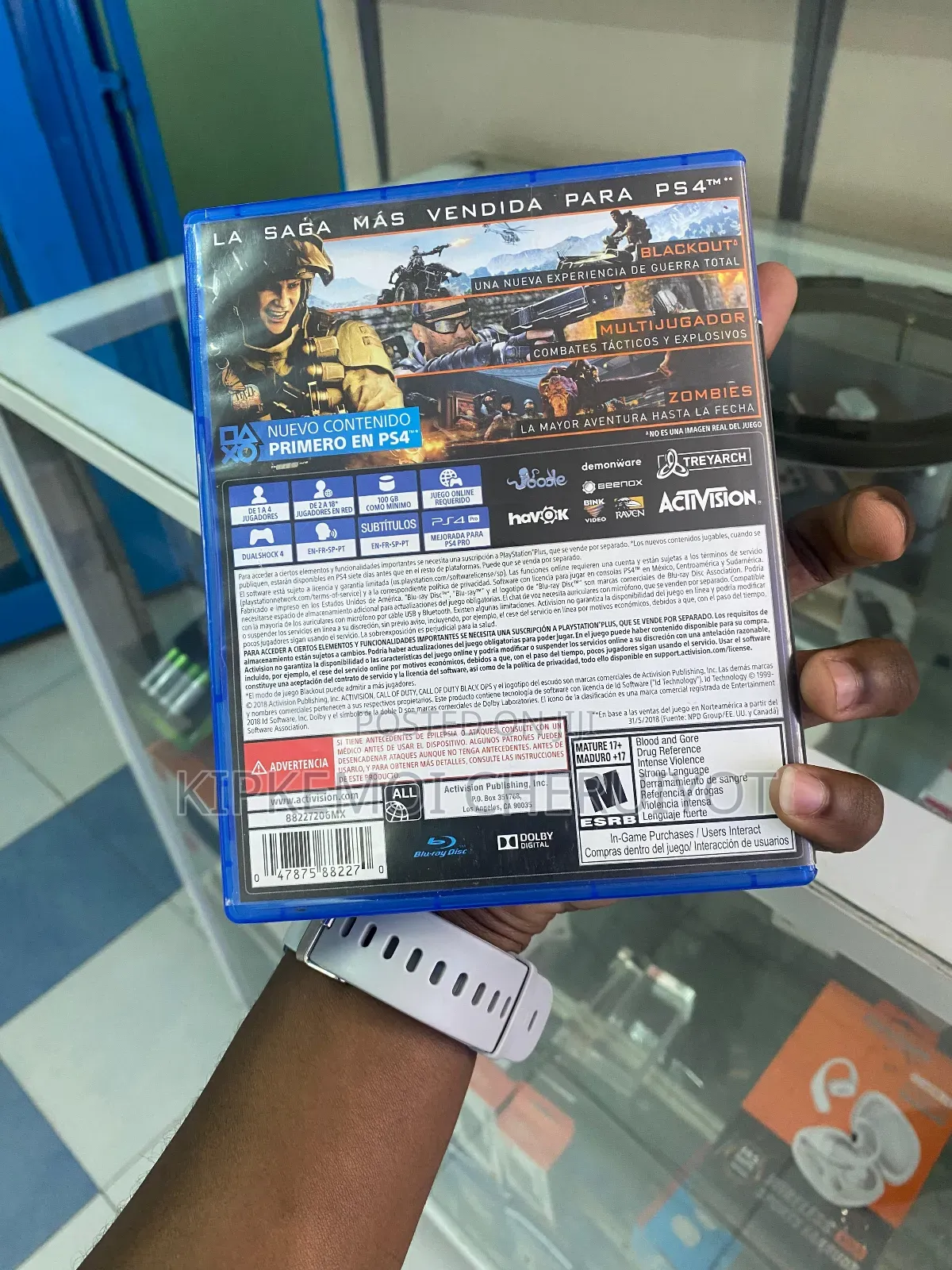 Pre Owned Call of Duty: Black Ops 4 (Ps4)