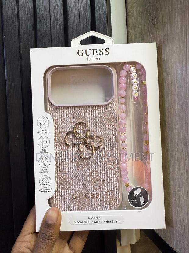 Guess Hard Case/Cover With Strap for Apple iPhone 17 Pro Max - thumbnail 2