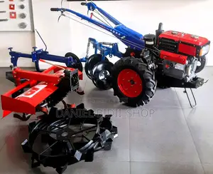 Jd10l Jiadi Walking Diesel Tractor 10hp Complete With Implements