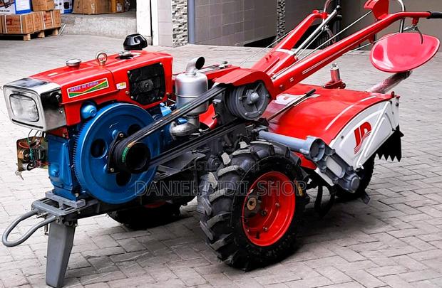 Keystart Walking *Diesel Tractor 16hp Complete With *Implements - main view