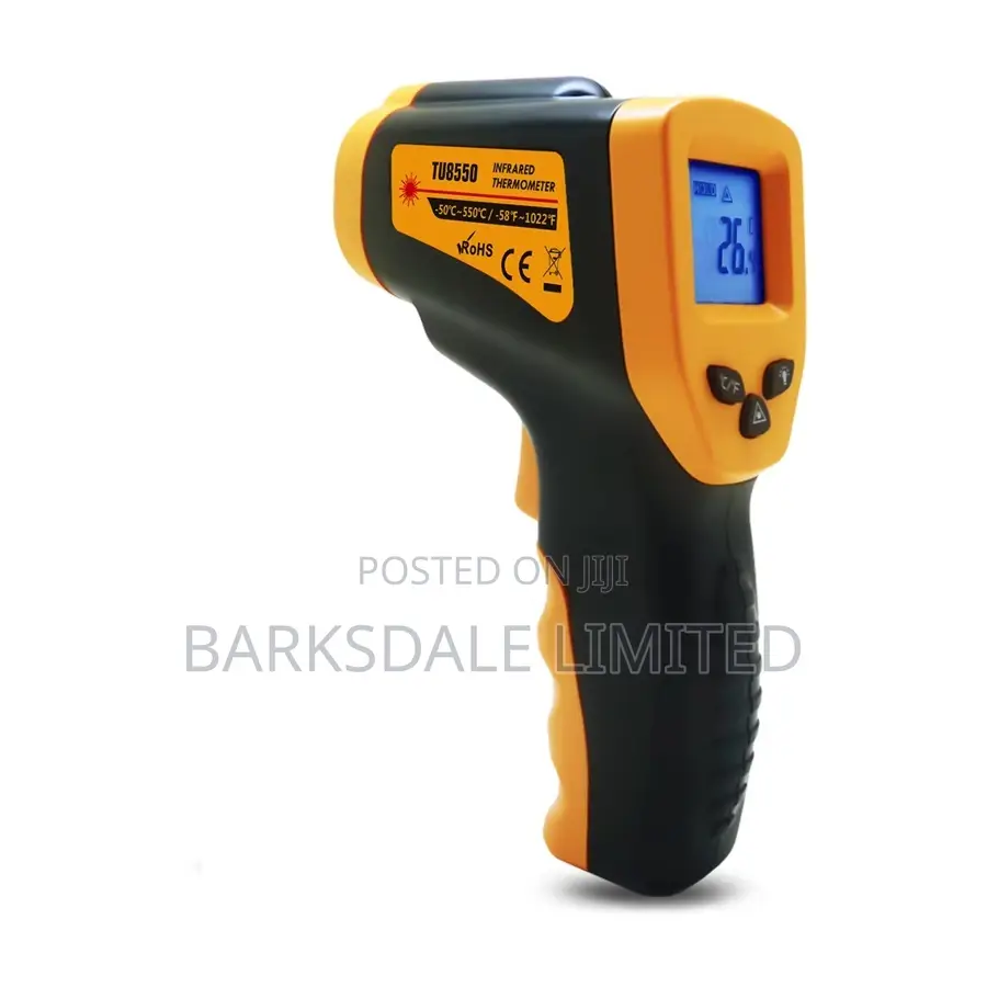 Infrared Industrial Digital Laser Thermometer Gun Temperature 550°C