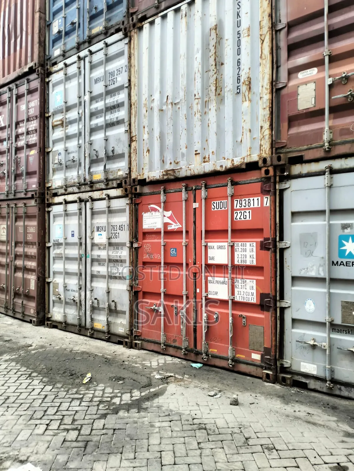 Safi! 20ft Dry Shipping Containers For Sale!