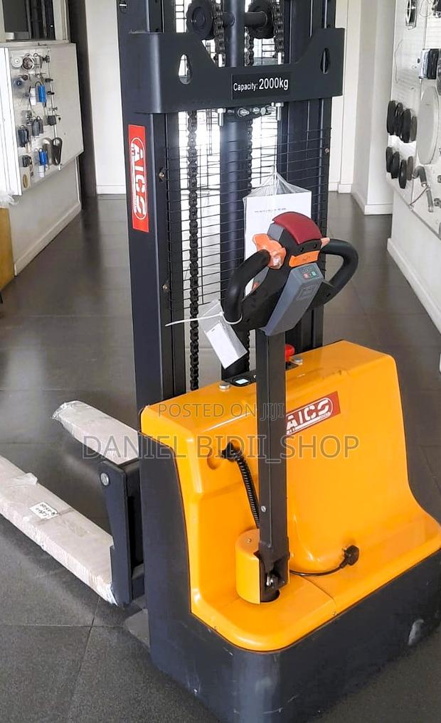 2.5m Aico Japan Electric Stacker 2 Tonnes (2000kgs)Height 2.5 M - main view