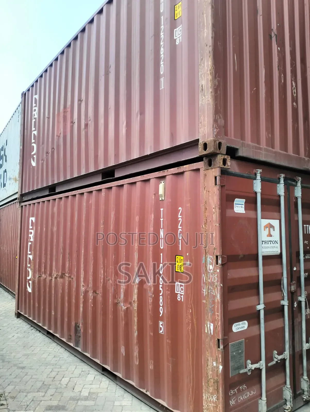 20ft Dry Shipping Containers For Sale