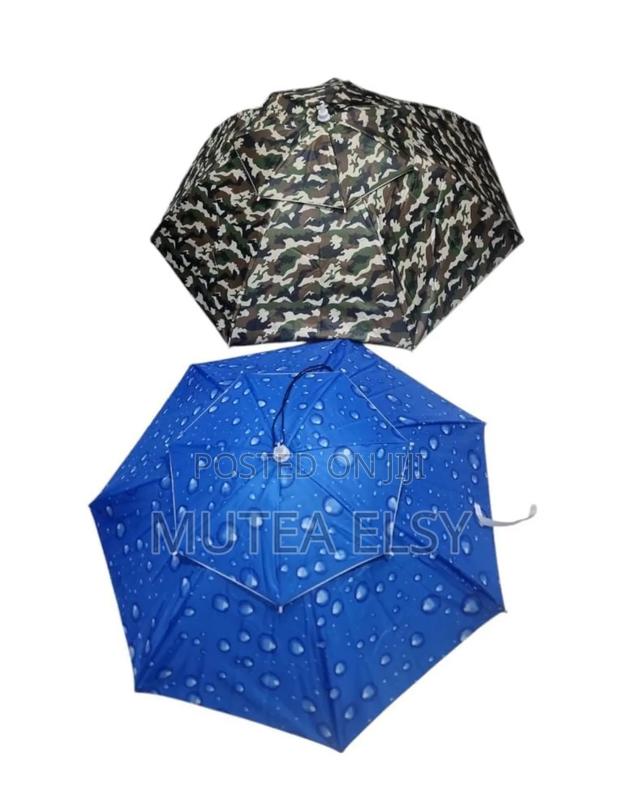 Blue Brawn Double Layer Head Supported Umbrellas - thumbnail 2