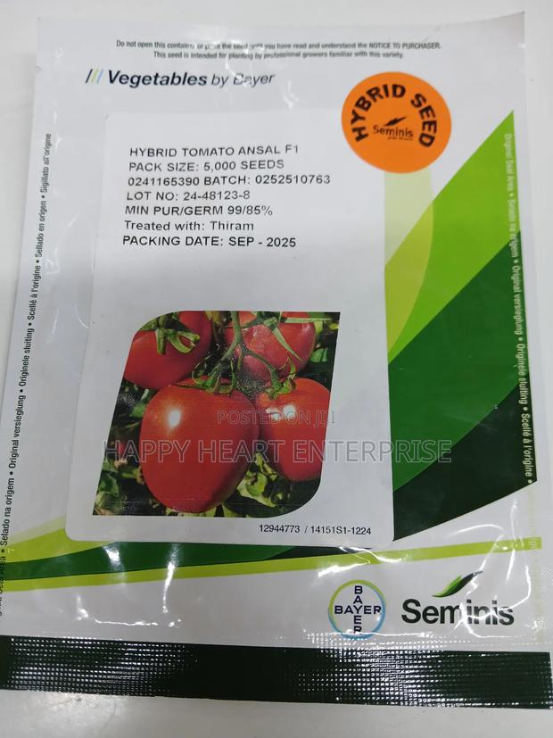 Ansal F1 Tomato 5000 Seeds - thumbnail 4