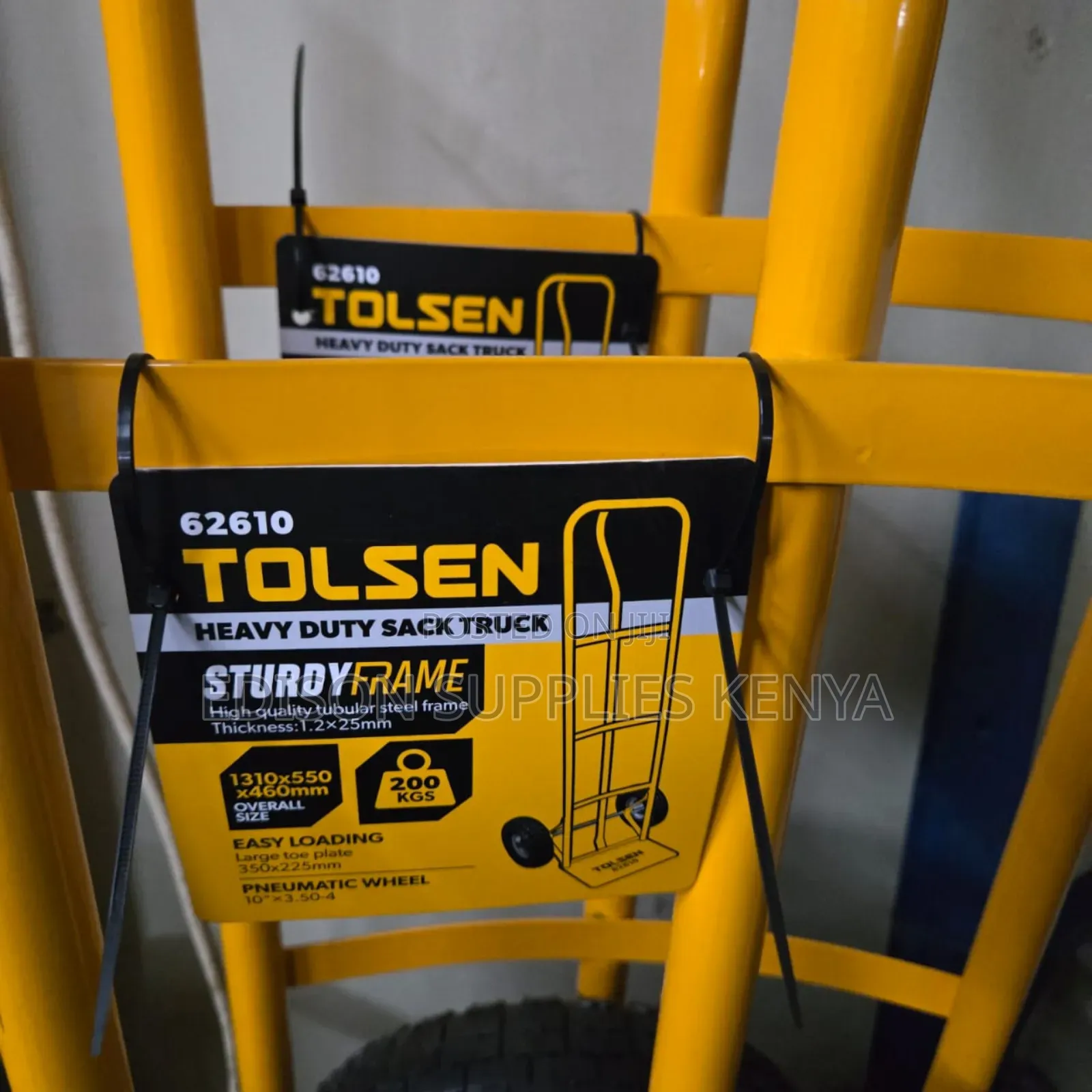 Hand Trucks Tolsen Heavy Duty Sack Truck Luggage Trolley 200kg