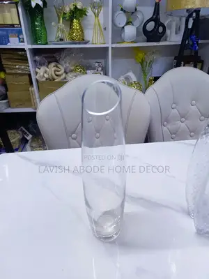 Clear Glass Vase