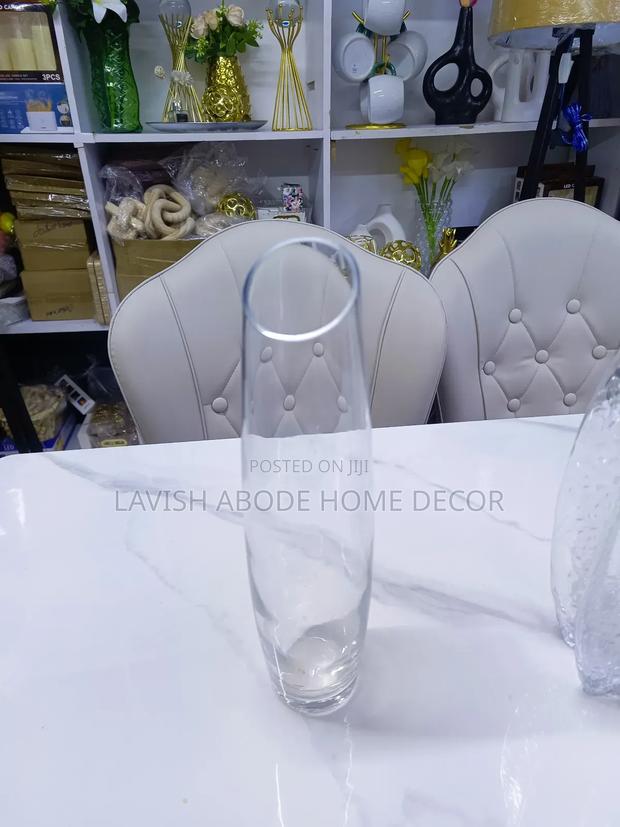 Clear Glass Vase