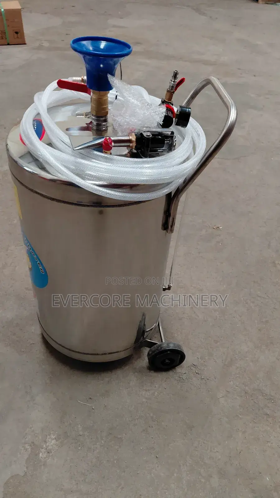 Stainless Steel Heavy Duty Foaming Machine 60l
