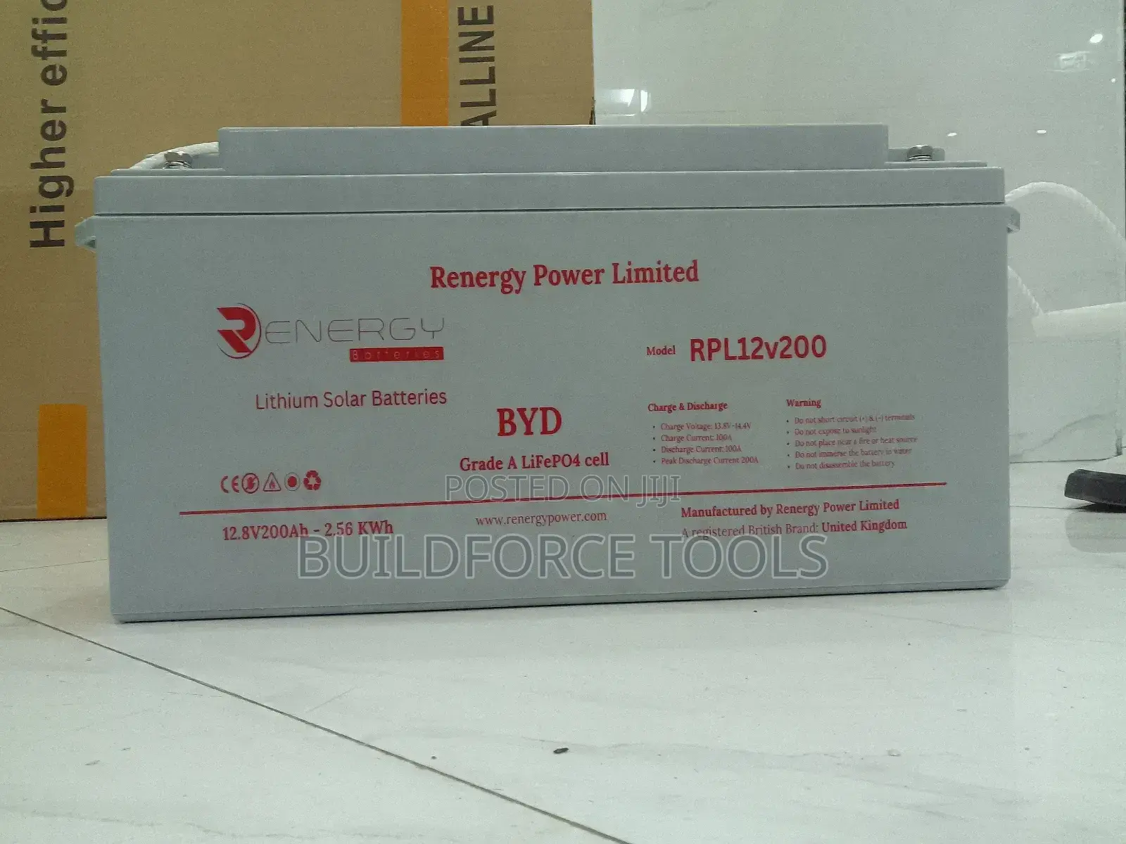 Energy Power Limited Lithium Battery Grade 1