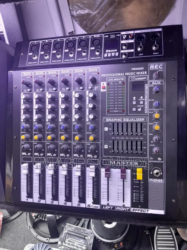 PMX 608d 6 Channel (Powred Mixer 6 Channel)