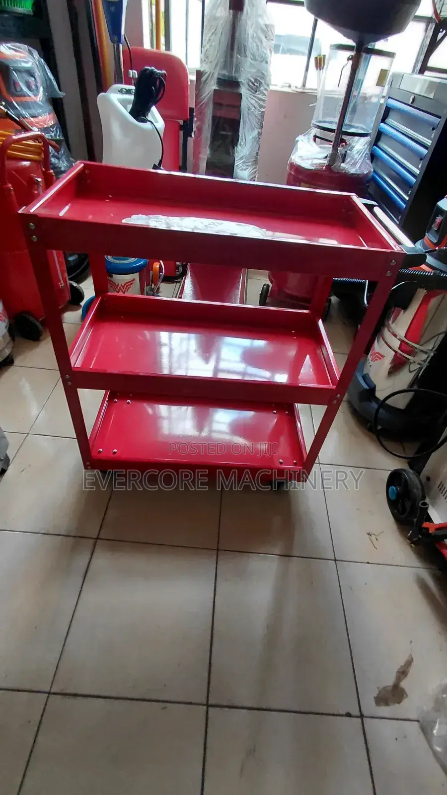 Heavy Duty Tools Trolley Rack 3 Drawers Kit