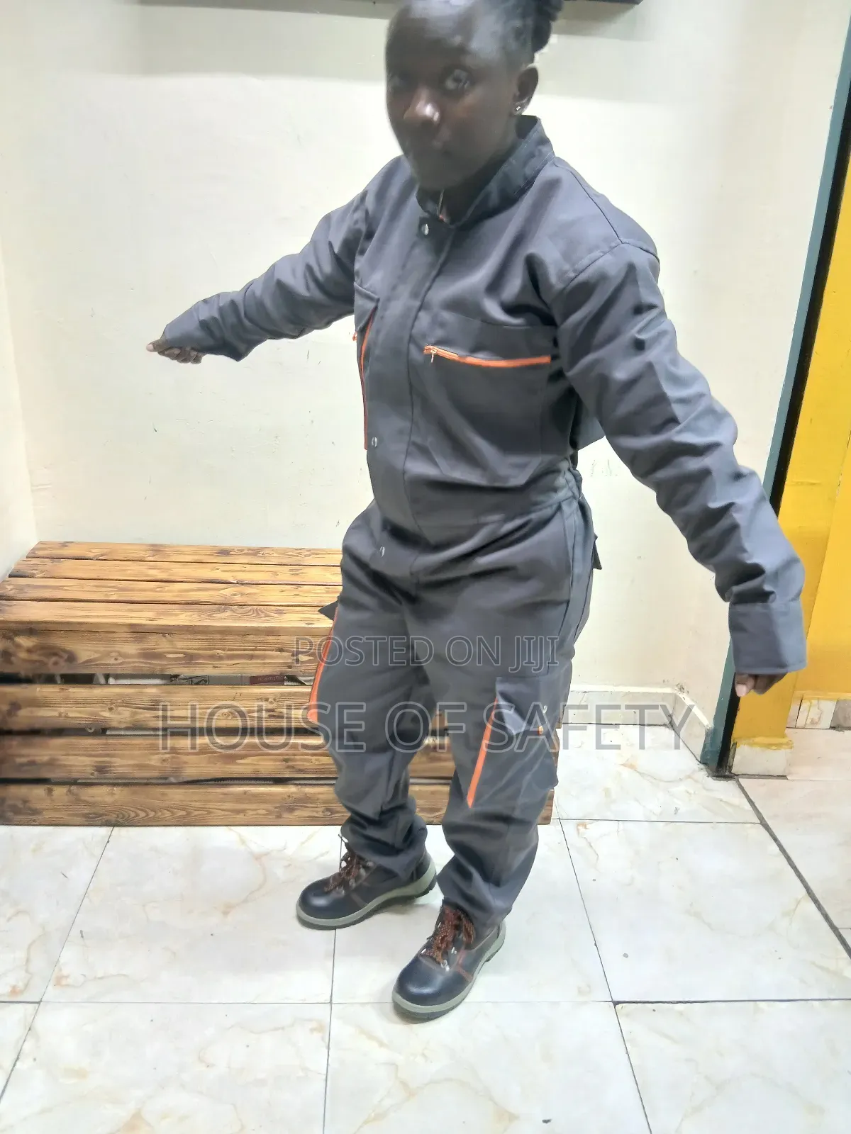 Zippers Flap Coveralls