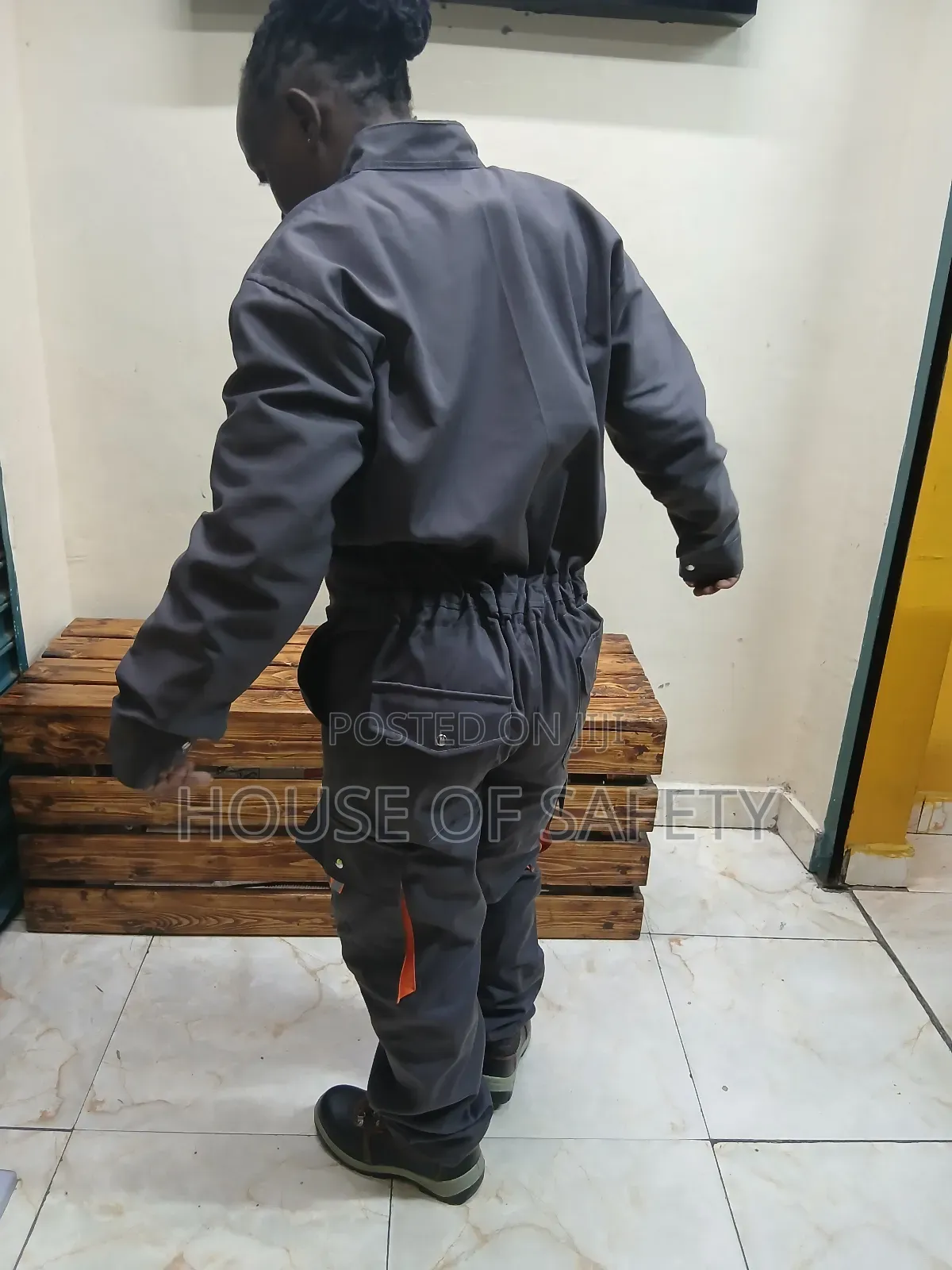 Zippers Flap Coveralls