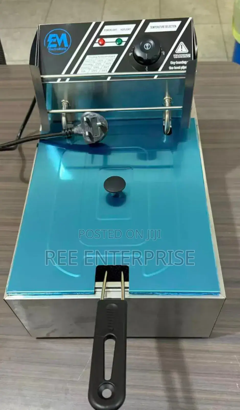 Brand New Electromate Single Deep Fryer