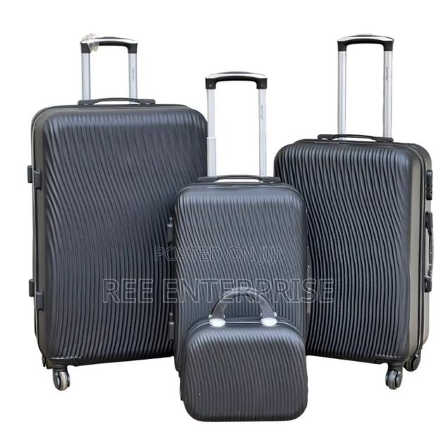 Brand New 4 In1 Hardshell Fibre Suitcase