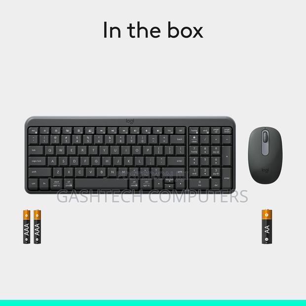 Logitech Mk250 Bluetooth Wireless Mouse and Keyboard Combo - main view