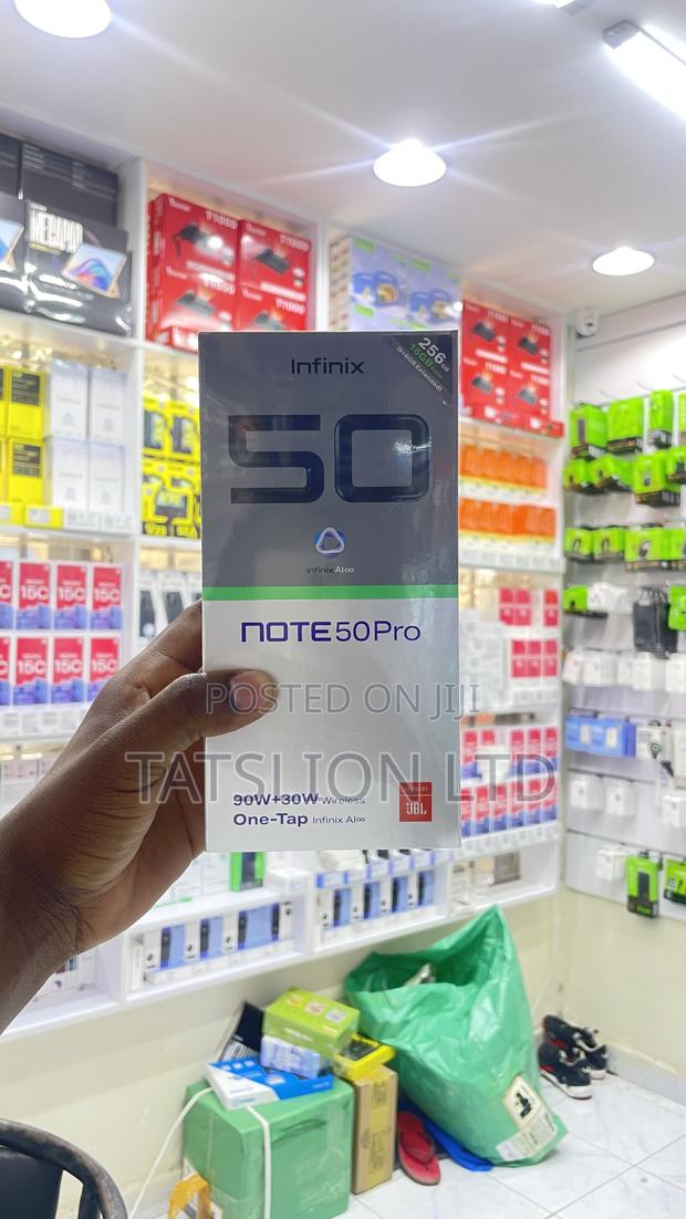 New Infinix Note 50 Pro 256 GB Black