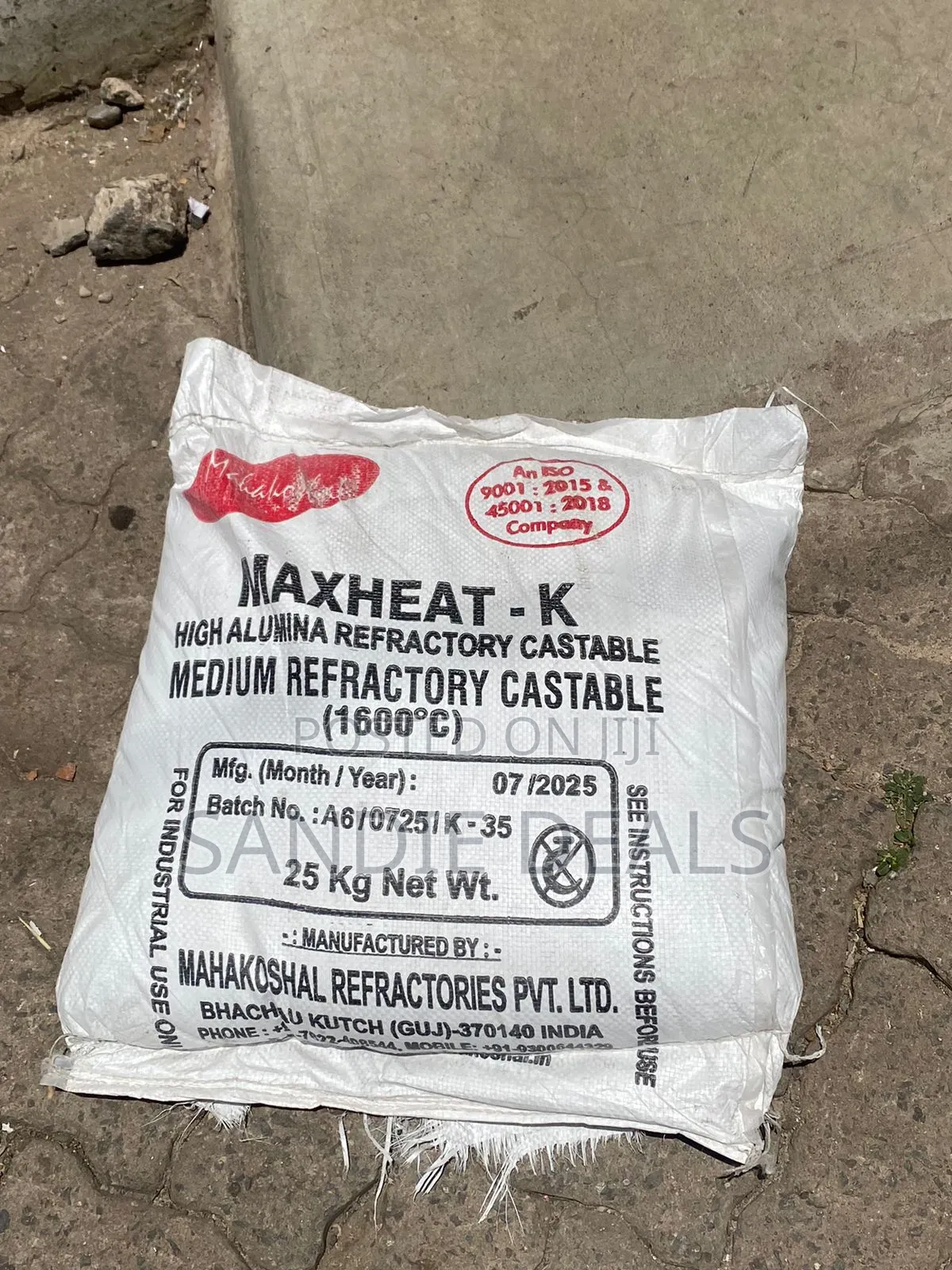 Refractory Cement 25kg