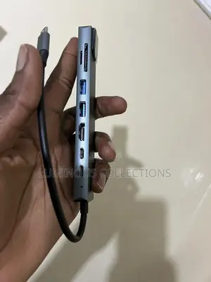Brand New Usb -type To Hdmi, Network, Usb. 8 In 1 Adapter