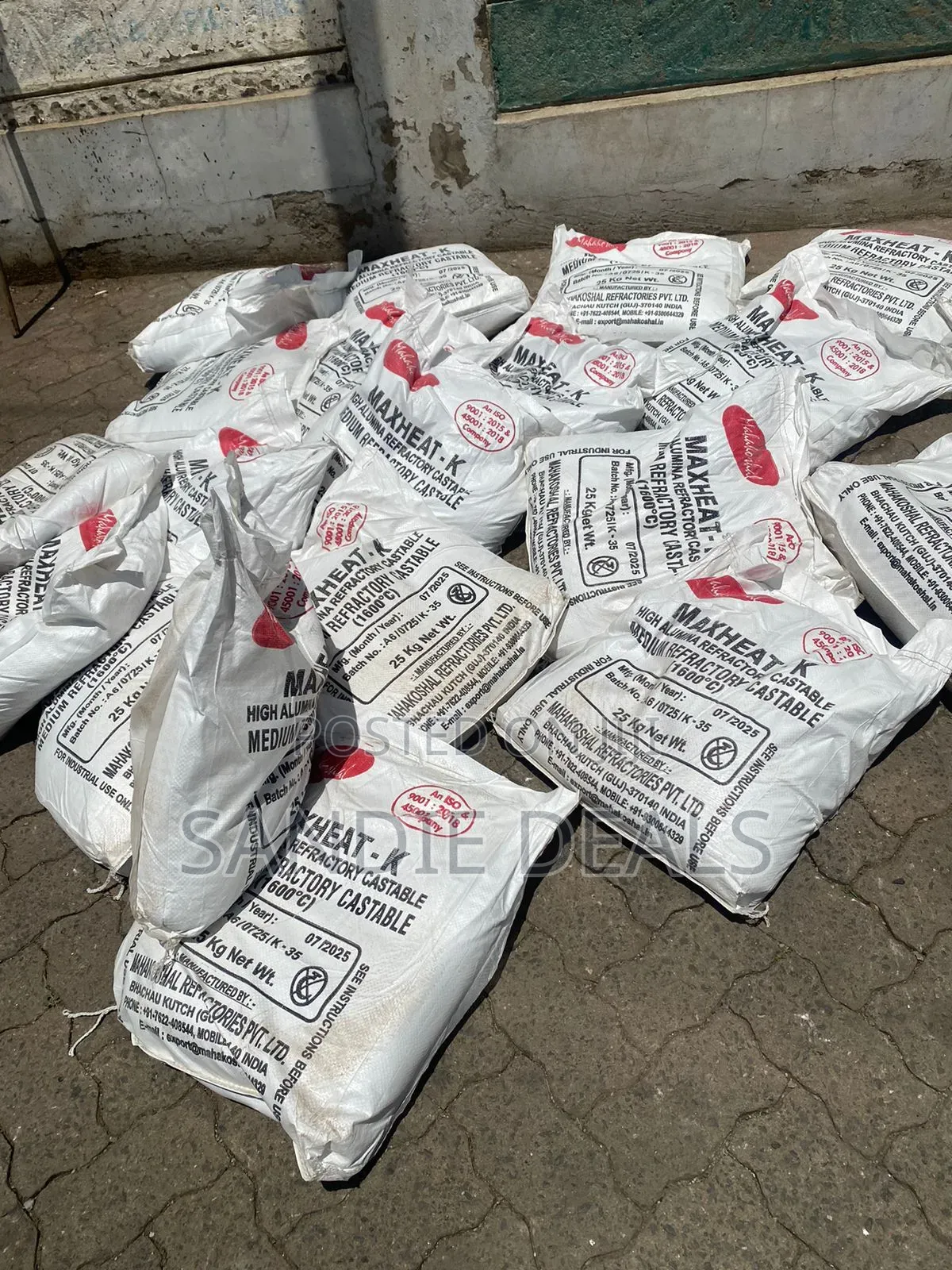 Maxset _50 Fine Refractory Cement