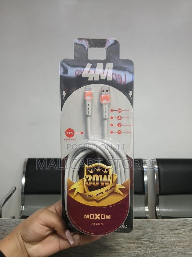 Moxom Mx-Cb179 4m Fast Charging Data Cable