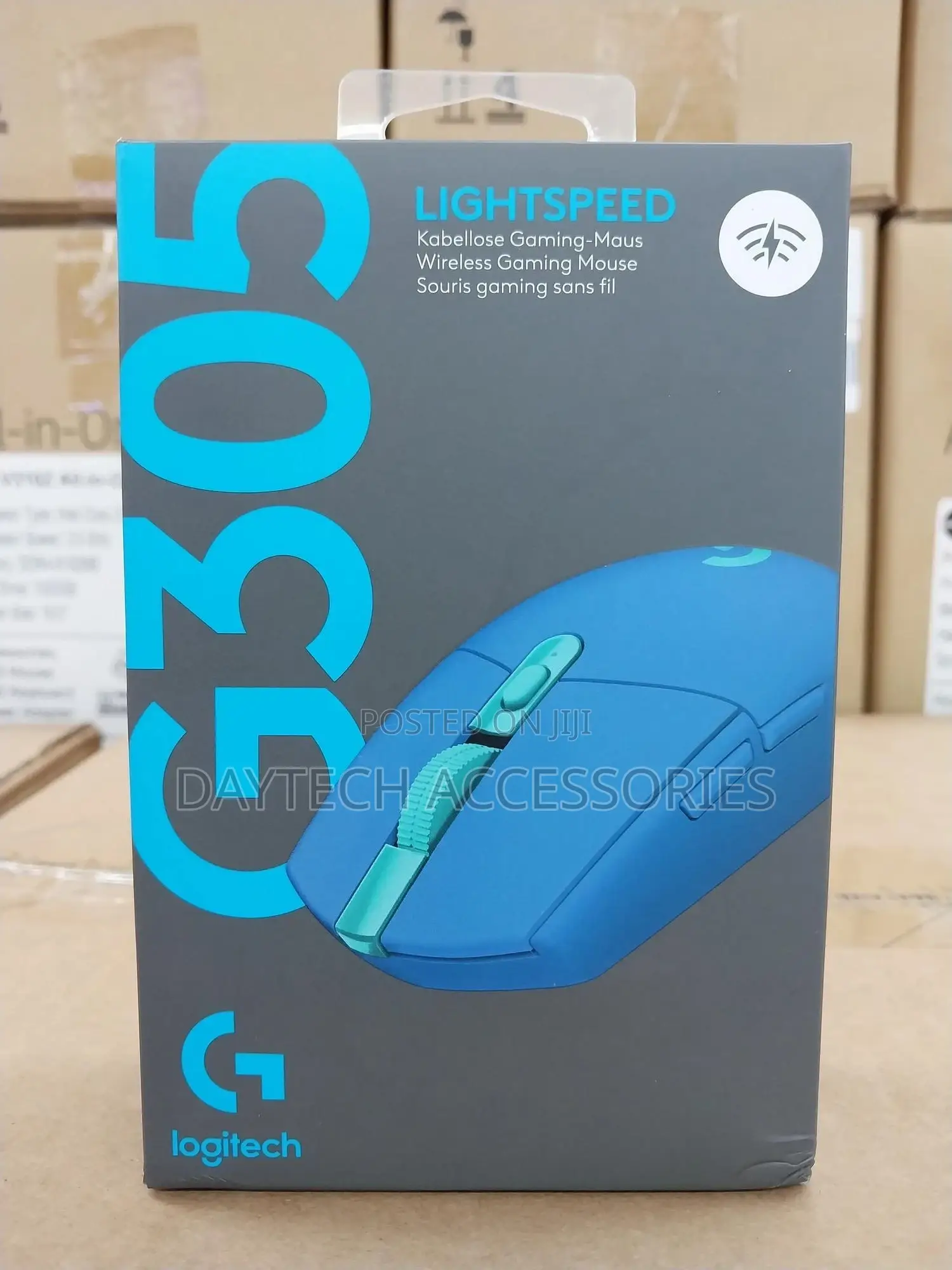 Logitech G 305 Lightspeed Wireless Usb Gaming Mouse - Blue