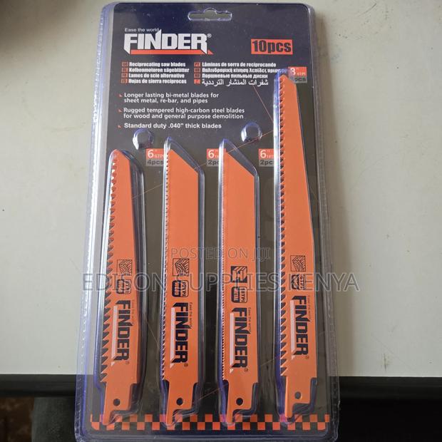 Finder 10pcs Reciprocating Saw Blades for Wood Metal 6" 8"