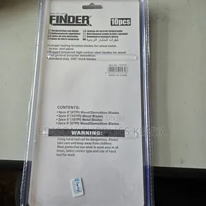 Finder 10pcs Reciprocating Saw Blades for Wood Metal 6" 8"