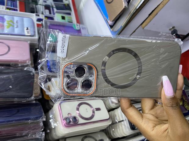 Zaxcv Magnetic for iPhone 14 Pro Max Magsafe Case With Lense Protector - main view