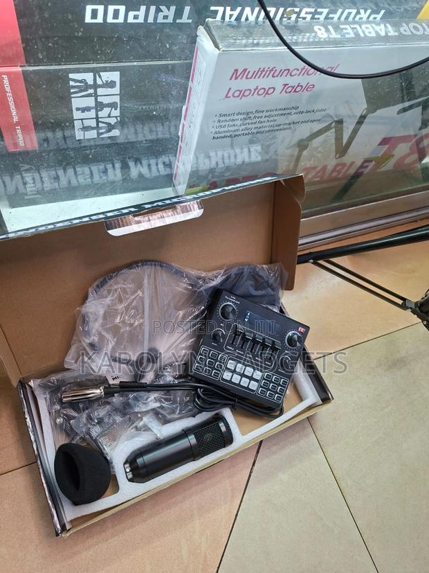 Bm800 Mic Kit With V9 Sound Card for Podcast Live Recording